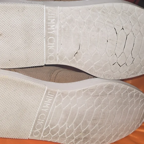 Jimmy Choo Tan Men's Sneakers with Studded Design - Picture 7 of 12